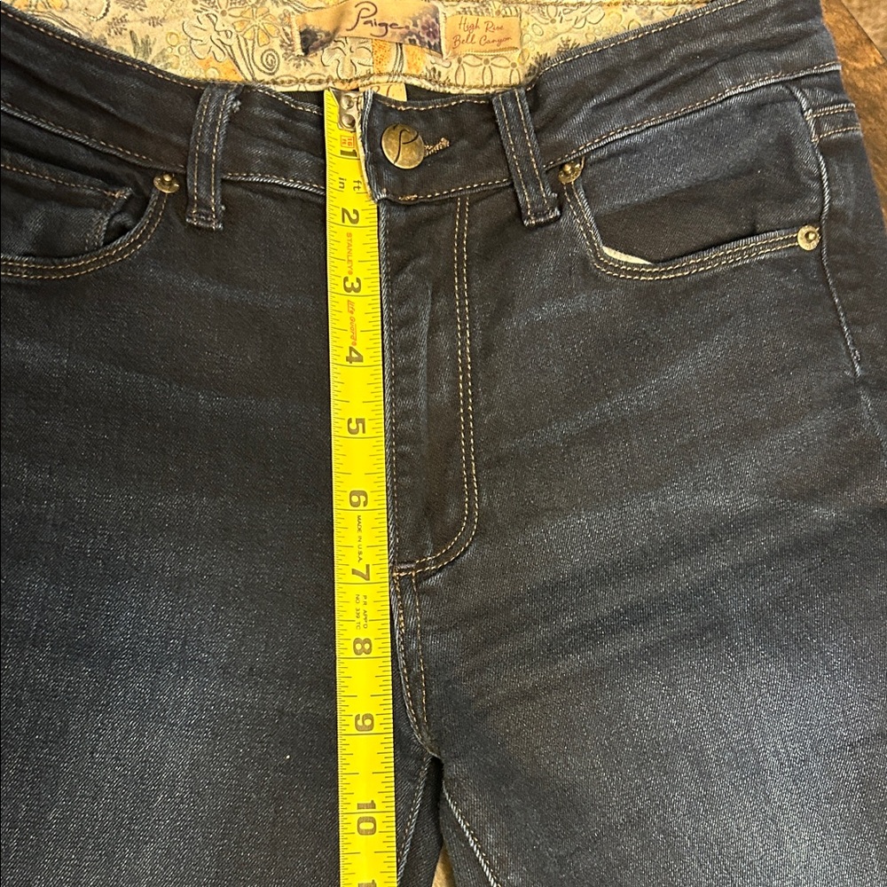 PAIGE High Rise Bell Canyon Flare Jeans - Picture 9 of 16